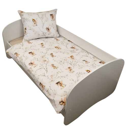 Komplet Pościeli Dziecięcej 90x120 + 50x60 Calineczka Beż