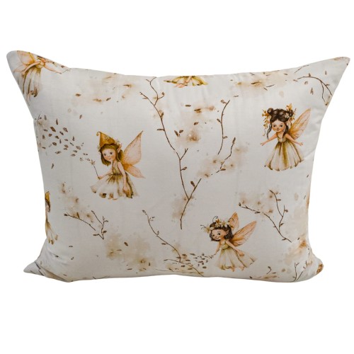 Komplet Pościeli Dziecięcej 100x135 + 50x60 Calineczka Beż