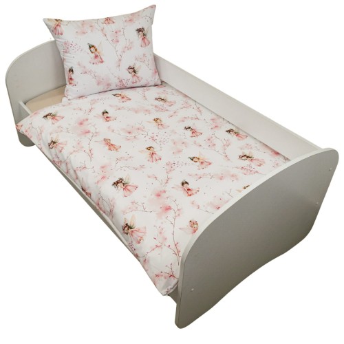 Komplet Pościeli Dziecięcej 90x120 + 40x60 Calineczka Róż
