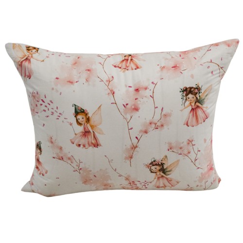 Komplet Pościeli Dziecięcej 90x120 + 40x60 Calineczka Róż