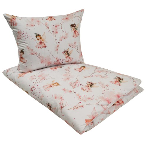 Komplet Pościeli Dziecięcej 90x120 + 40x60 Calineczka Róż