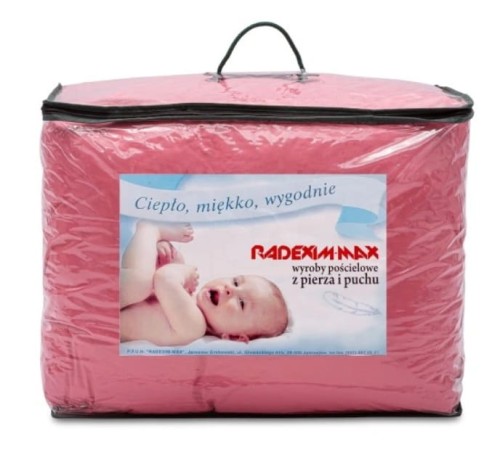 Kołdra Półpuch Różowa 140x200