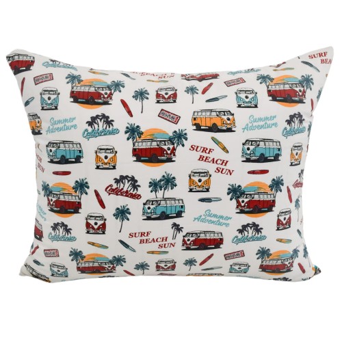 Komplet Pościeli Dziecięcej 100x160 + 50x60 Volkswagen Ogórki