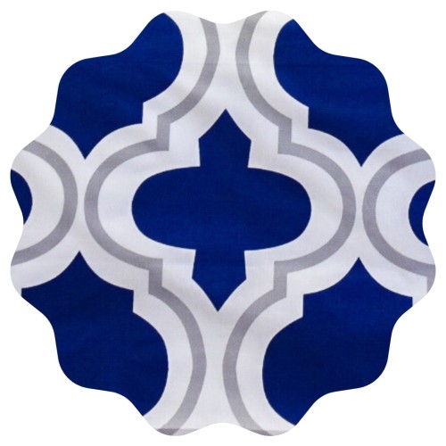 Komplet Pościeli Bawełnianej 220x200 2x70/80 Maroko Duże Chaber