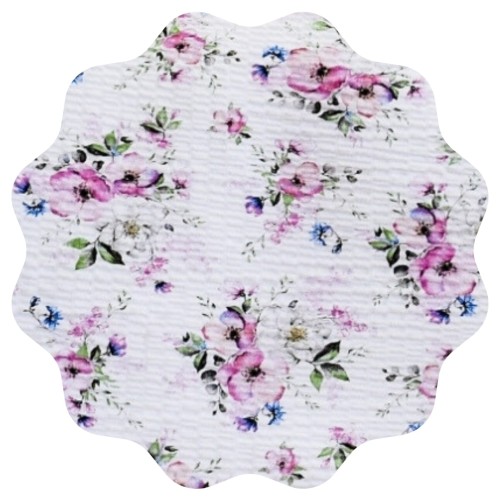 Komplet Pościeli Kora 160x200 2x70/80 Wiosna Jabłonka Biała