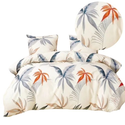 Komplet Pościeli Bawełnianej 140x200 M1593 Bawełna Satynowa