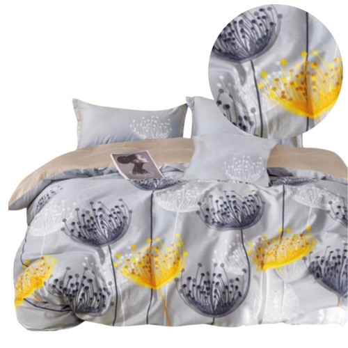 Komplet Pościeli Bawełnianej 140x200 M1526 Bawełna Satynowa