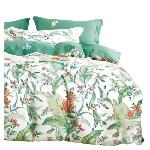 Komplet Pościeli Bawełnianej 140x200 M1612 Bawełna Satynowa