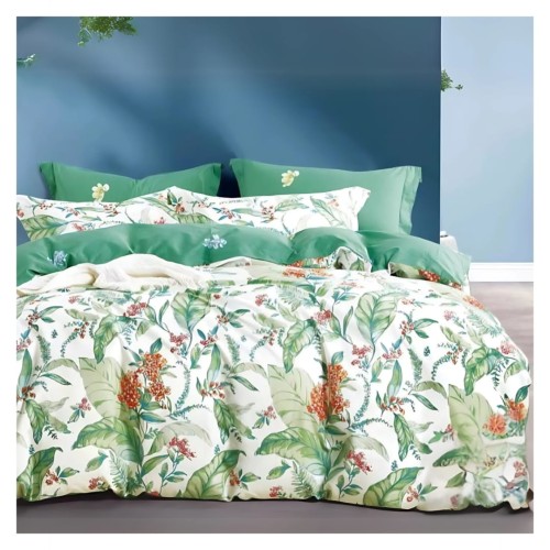 Komplet Pościeli Bawełnianej 140x200 M1612 Bawełna Satynowa