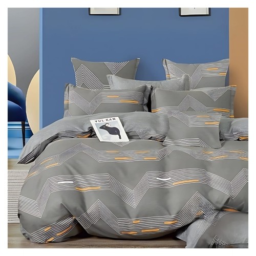 Komplet Pościeli Bawełnianej 200x220 M1702 Bawełna Satynowa