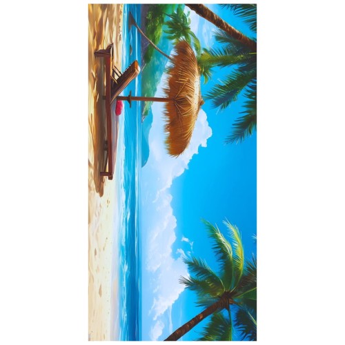 Ręcznik Plażowy Kąpielowy XL 70x140 Plaża Szybkoschnący H101