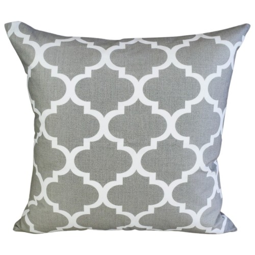 Poszewka 40x40 Bawełniana JAŚ Maroko Szare