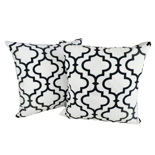 Poszewka 40x40 Kora JAŚ Maroko Nowe Białe 