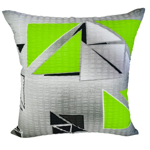 Poszewka 40x40 Kora JAŚ Szkiełka Zielone