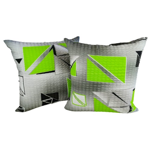 Poszewka 40x40 Kora JAŚ Szkiełka Zielone