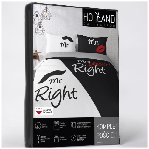 Pościel Holland Collection 160x200 4101A 100% Bawełna