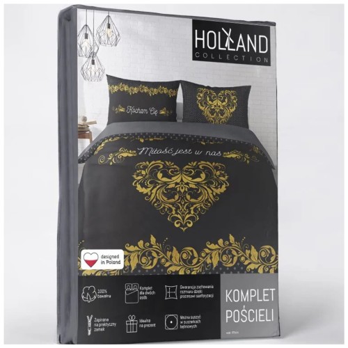 Pościel Holland Collection 160x200 3754A 100% Bawełna