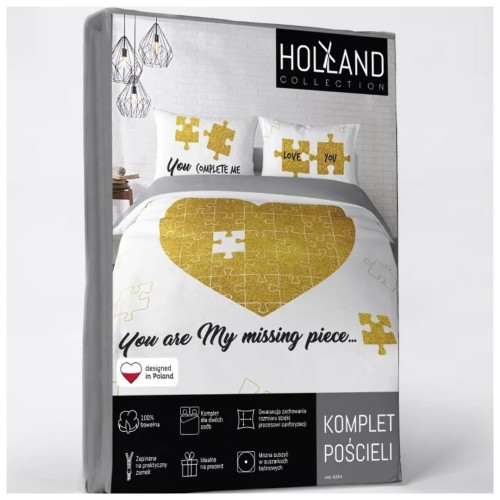 Pościel Holland Collection 160x200 4108A 100% Bawełna