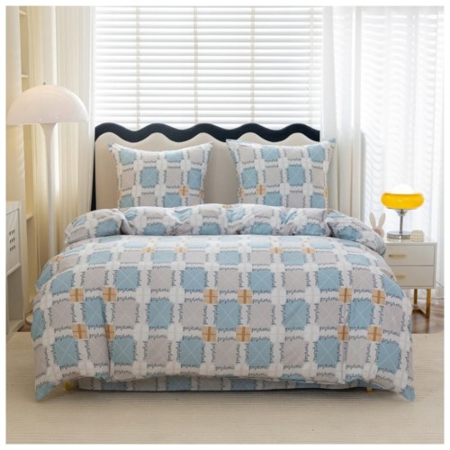 Komplet Pościeli 3D 140x200 + 1x70/80 Memories Satyna Bawełniana 3045