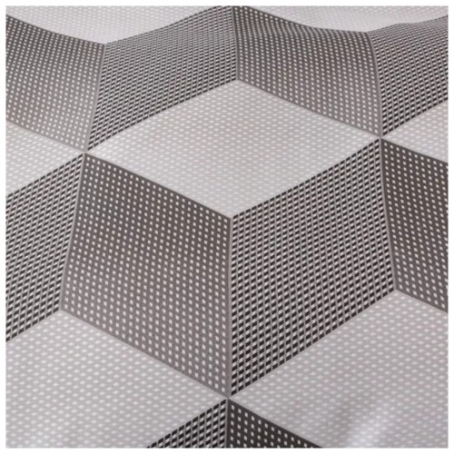 Komplet Pościeli 3D 140x200 + 1x70/80 Geometria Satyna Bawełniana 3040