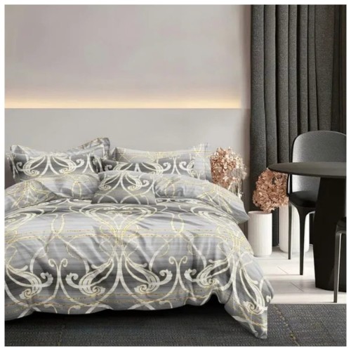Komplet Pościeli 3D 140x200 + 1x70/80 Royal Harmony Satyna Bawełniana 2501