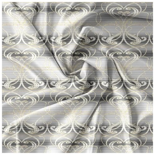 Komplet Pościeli 3D 140x200 + 1x70/80 Royal Harmony Satyna Bawełniana 2501