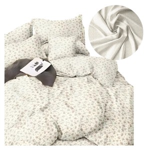 Komplet Pościeli 3D 140x200 + 1x70/80 Romantyczna Łączka Satyna Bawełniana 2434