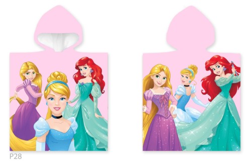 KSIĘŻNICZKI DISNEY Poncho 50x110 cm