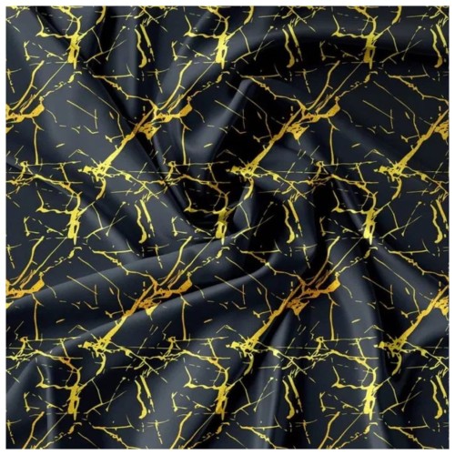 Komplet Pościeli 3D 160x200 + 2x70/80 Czarna Elegancja Satyna Bawełniana 2452