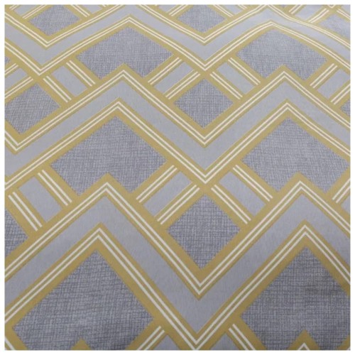 Komplet Pościeli 3D 160x200 + 2x70/80 Stylowe Pasy Satyna Bawełniana 3088