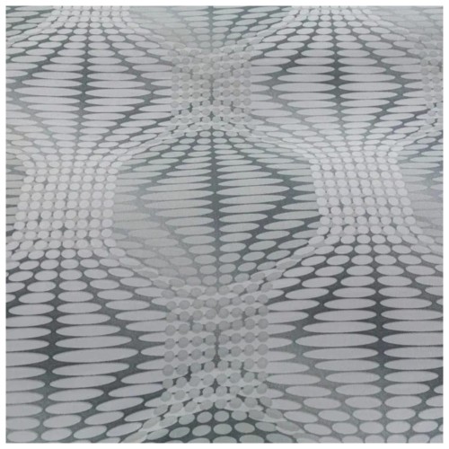 Komplet Pościeli 3D 220x200 + 2x70/80 Luksusowy Wir Satyna Bawełniana 3087