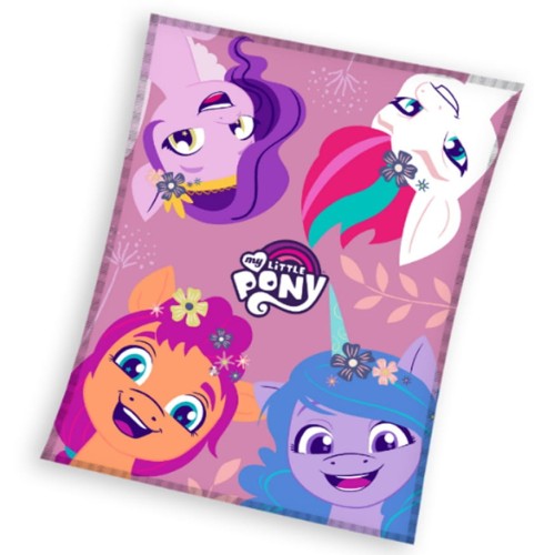 Koc Polarowy 110x140cm MY LITTLE PONY