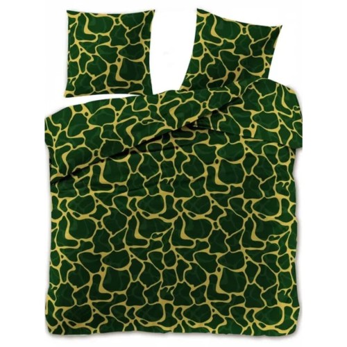 Komplet Pościeli 3D 220x200 + 2x70/80 Dżunglowy Motyw Satyna Bawełniana 2682