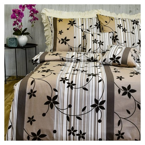 Komplet Pościeli Bawełnianej 160x200 2x70/80 Margaretki