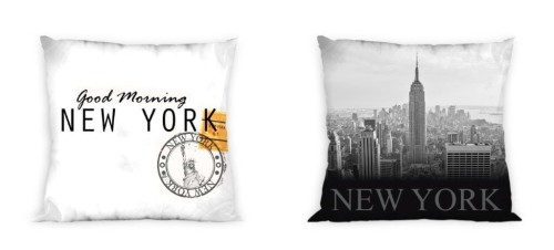 Poszewka Młodzieżowa 40x40 Dwustronna NEW YORK
