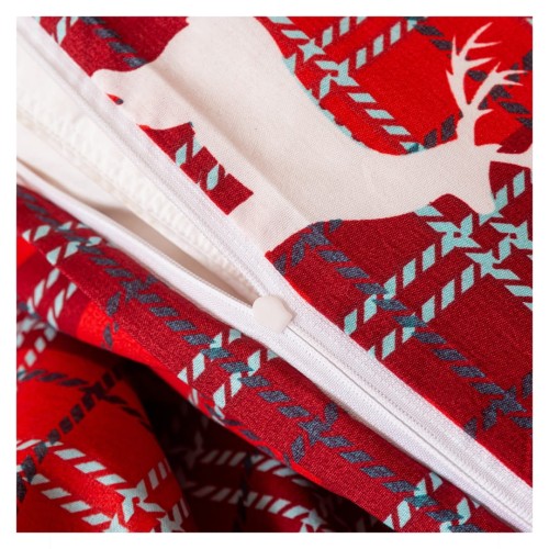 Komplet Pościeli Świątecznej Mikrowłókno 160x200 2x70x80 AML-3214