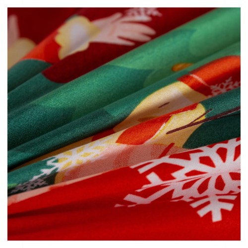 Komplet Pościeli Świątecznej Mikrowłókno 160x200 2x70x80 AML-3226