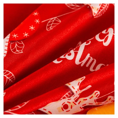 Komplet Pościeli Świątecznej Mikrowłókno 160x200 2x70x80 AML-3225