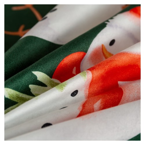 Komplet Pościeli Świątecznej Mikrowłókno 160x200 2x70x80 AML-3217