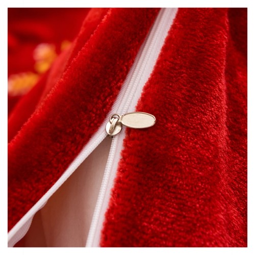 Pościel Świąteczna Mikrofibra 160x200 Złote Renifery POLAR