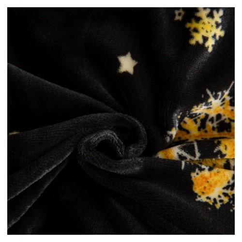 Pościel Świąteczna Mikrofibra 160x200 Nocne Renifery POLAR