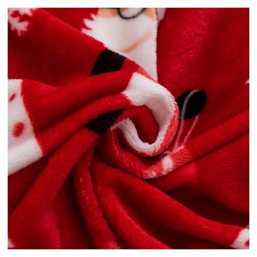 Pościel Świąteczna Mikrofibra 220x200 Świąteczny Mikołaj POLAR