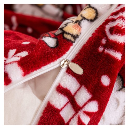 Pościel Świąteczna Mikrofibra 220x200 Mikołaje Ho!Ho! POLAR