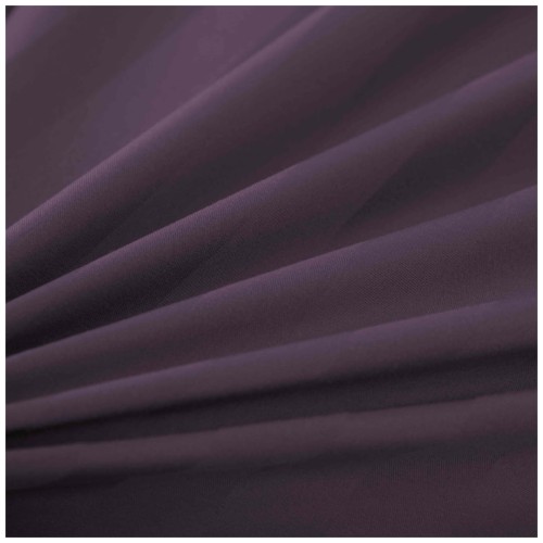 Pościel Z Lamówką 220x200 2x70x80 Fioletowa Adamaszkowa Pasy