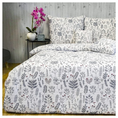 Komplet Pościeli Kora 160x200 2x70/80 Gałązki Babciowy Chaber