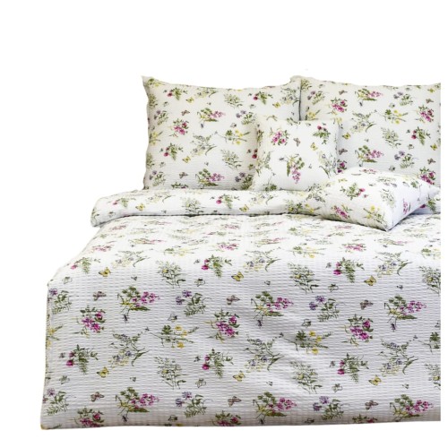 Komplet Pościeli Kora 160x200 2x70/80 Polne Kwiaty