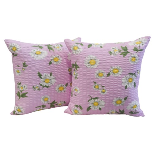 Poszewka 40x40 Kora JAŚ Rumianki Róż