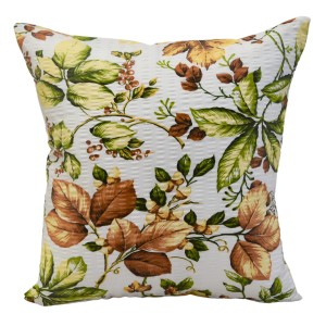 Poszewka 40x40 Kora JAŚ Powiew Jesieni Biel