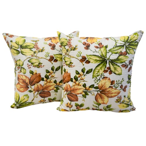 Poszewka 40x40 Kora JAŚ Powiew Jesieni Biel