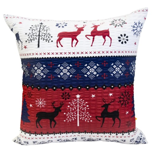 Poszewka 40x40 Kora JAŚ Renifer Sweterek